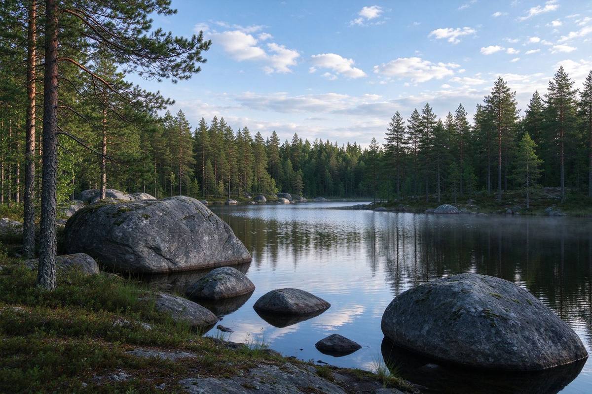Suomen luonto ja graniitti